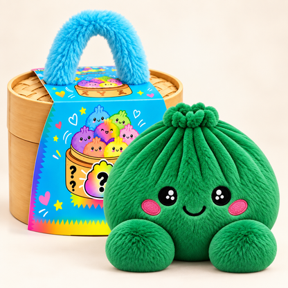 BaoPlush – Peluche Anti-Stress Brioche Vapeur Kawaii