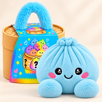 BaoPlush – Peluche Anti-Stress Brioche Vapeur Kawaii