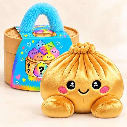BaoPlush – Peluche Anti-Stress Brioche Vapeur Kawaii