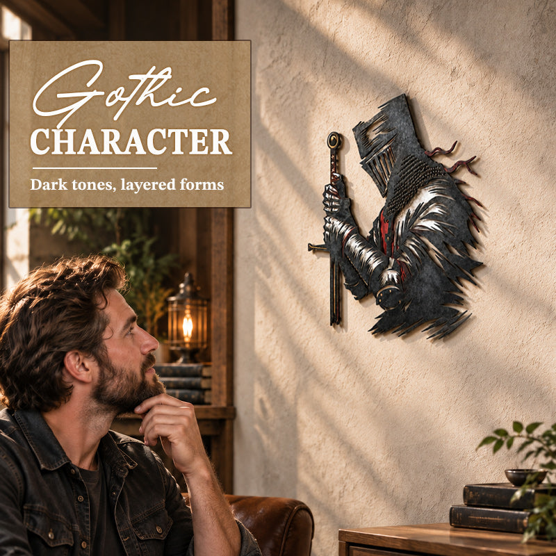KnightWall – Décoration Murale Chevalier Médiéval & Épée