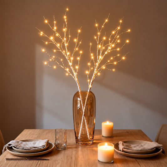 LumiBranch – Branches Lumineuses LED Sans Fil avec Minuteur