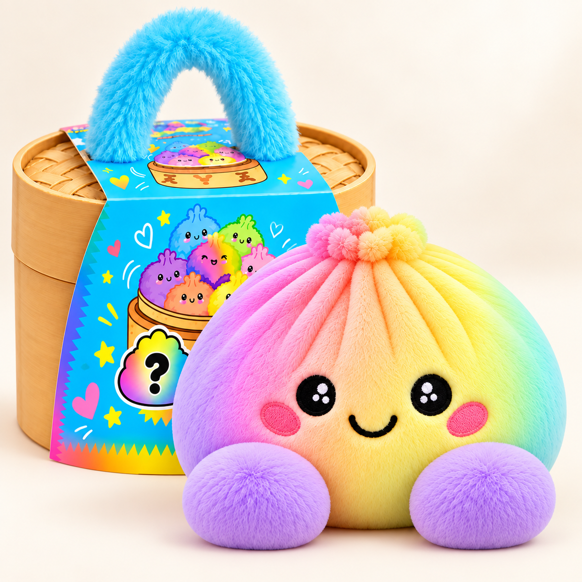 BaoPlush – Peluche Anti-Stress Brioche Vapeur Kawaii
