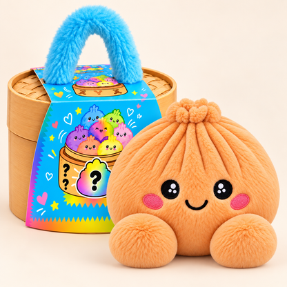 BaoPlush – Peluche Anti-Stress Brioche Vapeur Kawaii