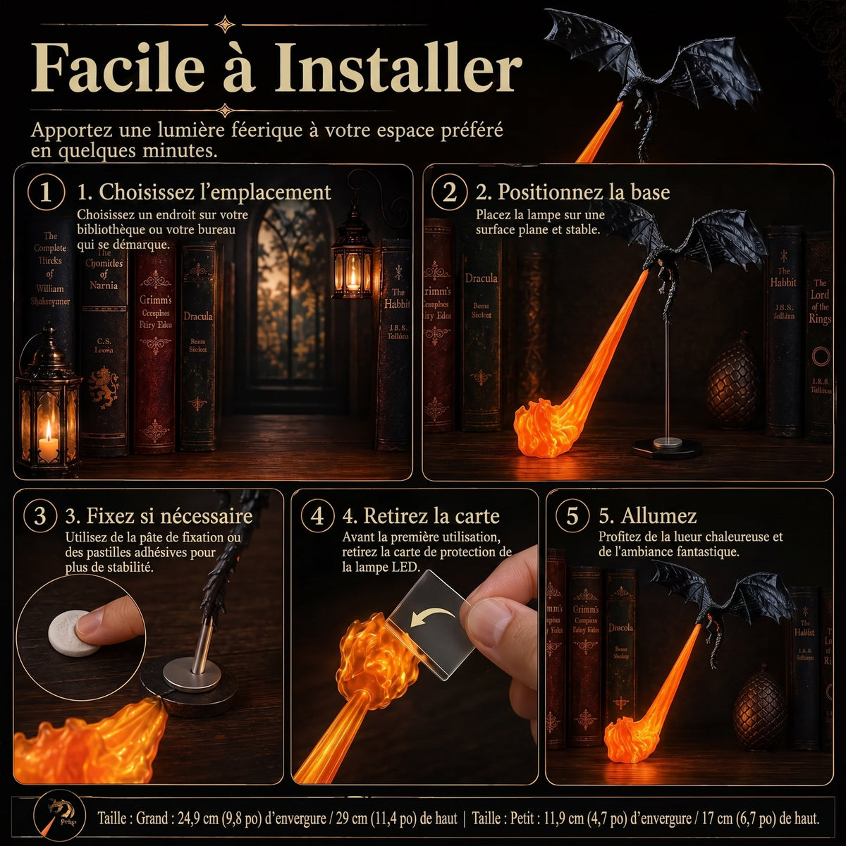 DrakMagi – Éclairage d'ambiance pour les passionnés de fantasy