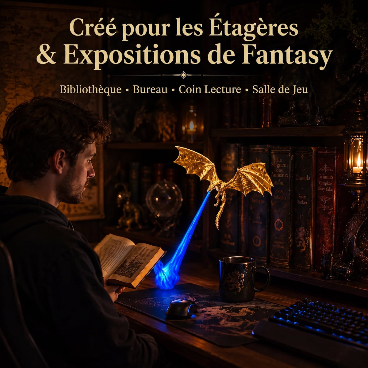 DrakMagi – Éclairage d'ambiance pour les passionnés de fantasy
