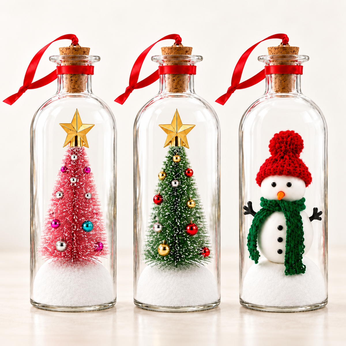 VoiceBottle – Bouteille en Verre à Message Vocal Enregistrable