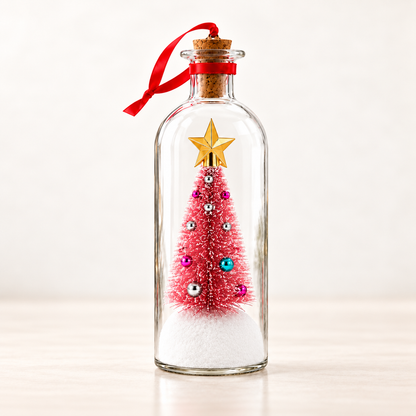 VoiceBottle – Bouteille en Verre à Message Vocal Enregistrable