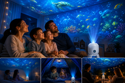LumiWave Pro – Le projecteur immersif qui transforme vos nuits en oasis magique
