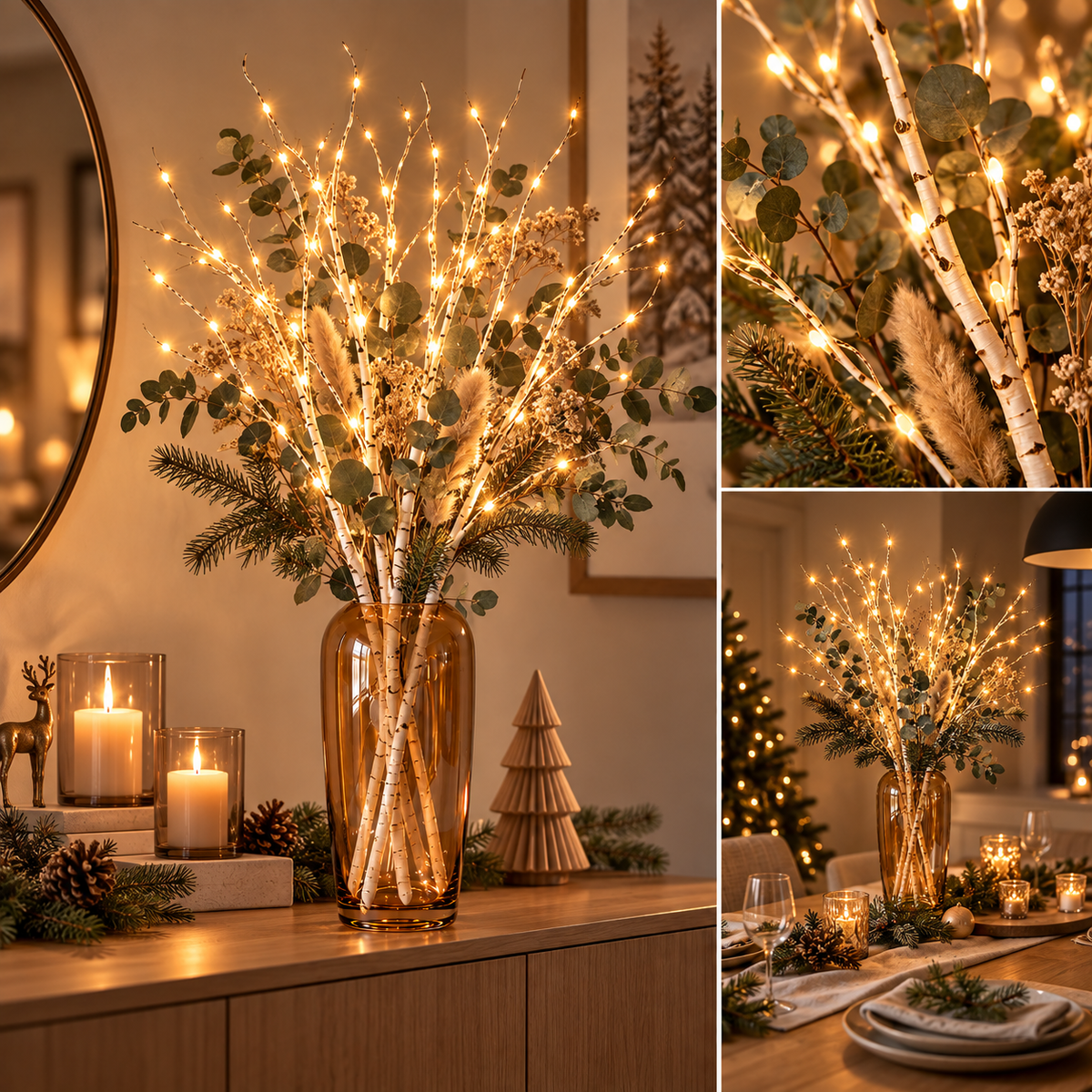 LumiBranch – Branches Lumineuses LED Sans Fil avec Minuteur