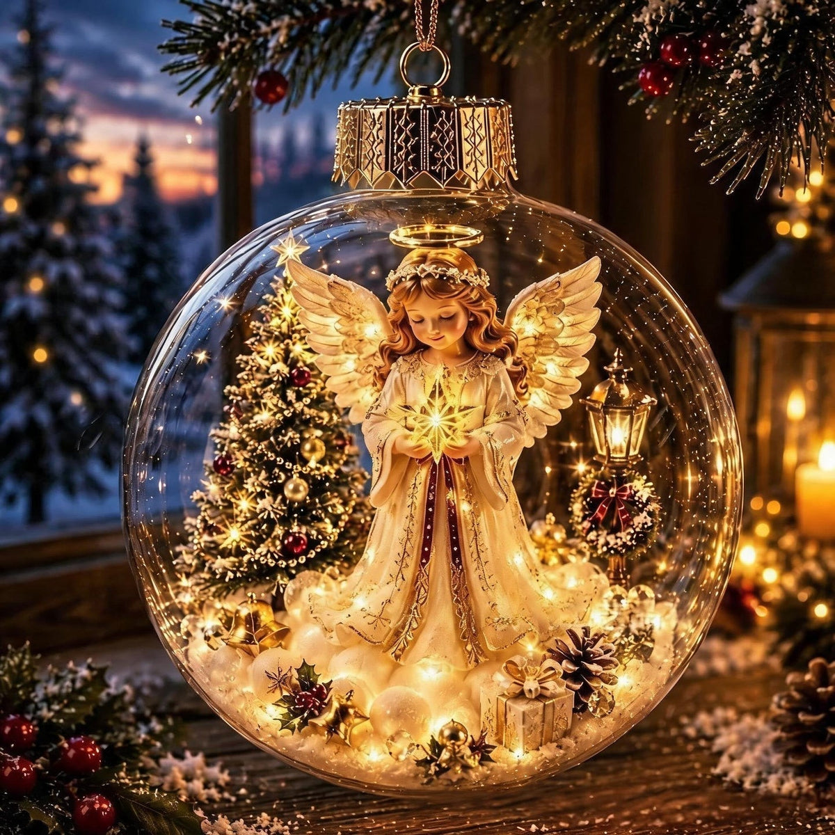 FairyGlow – Diorama miniature avec éclairage chaleureux pour une ambiance féérique