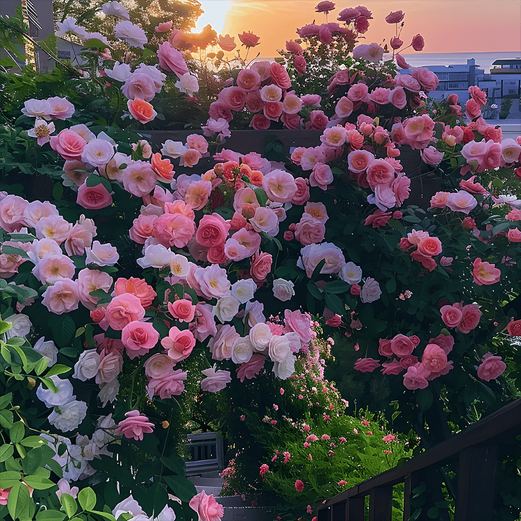 ClimbRose – Graines de rosiers grimpants colorés | Peuvent être plantées toute l'année
