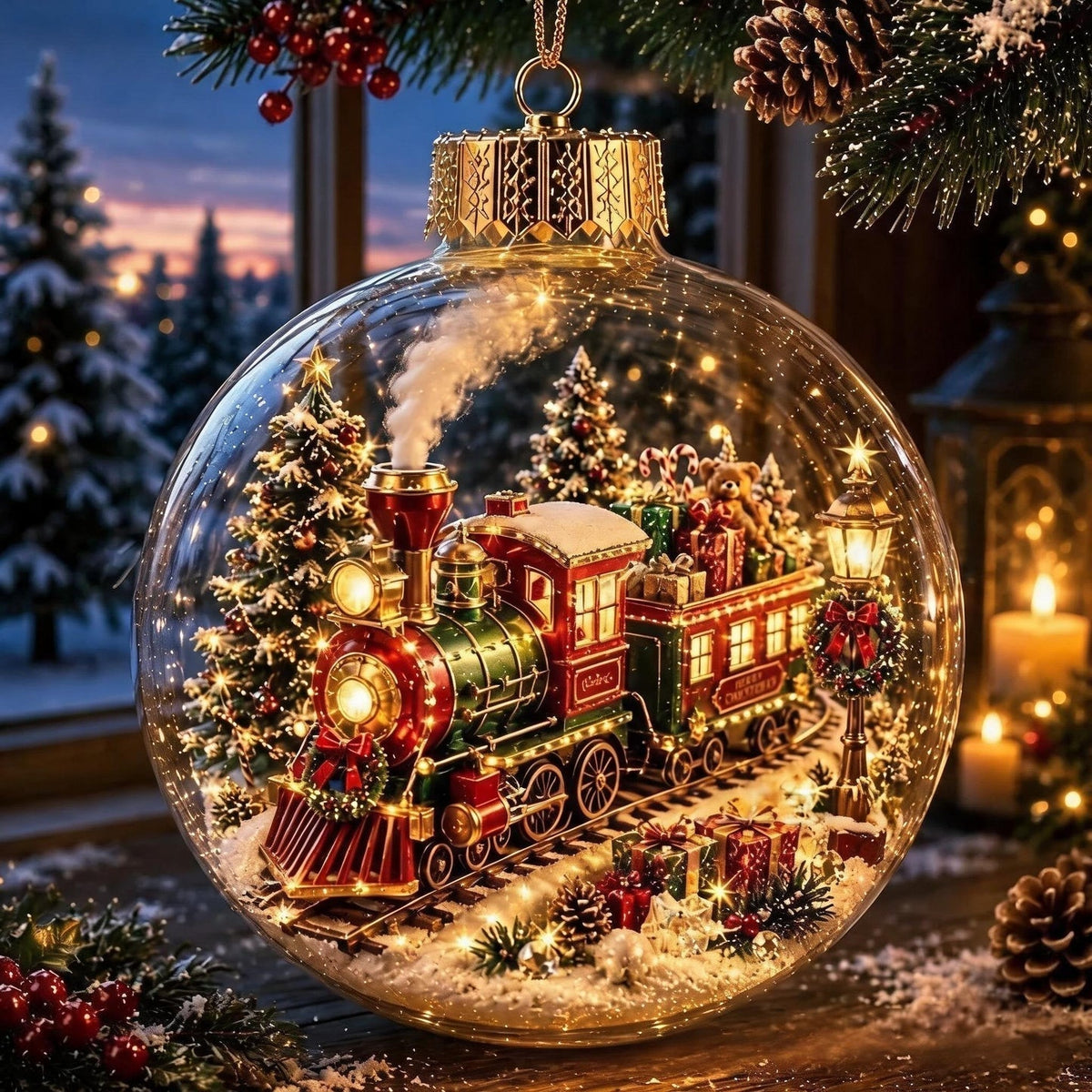 FairyGlow – Diorama miniature avec éclairage chaleureux pour une ambiance féérique