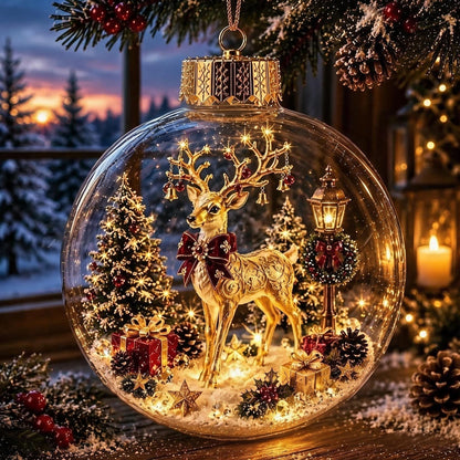 FairyGlow – Diorama miniature avec éclairage chaleureux pour une ambiance féérique