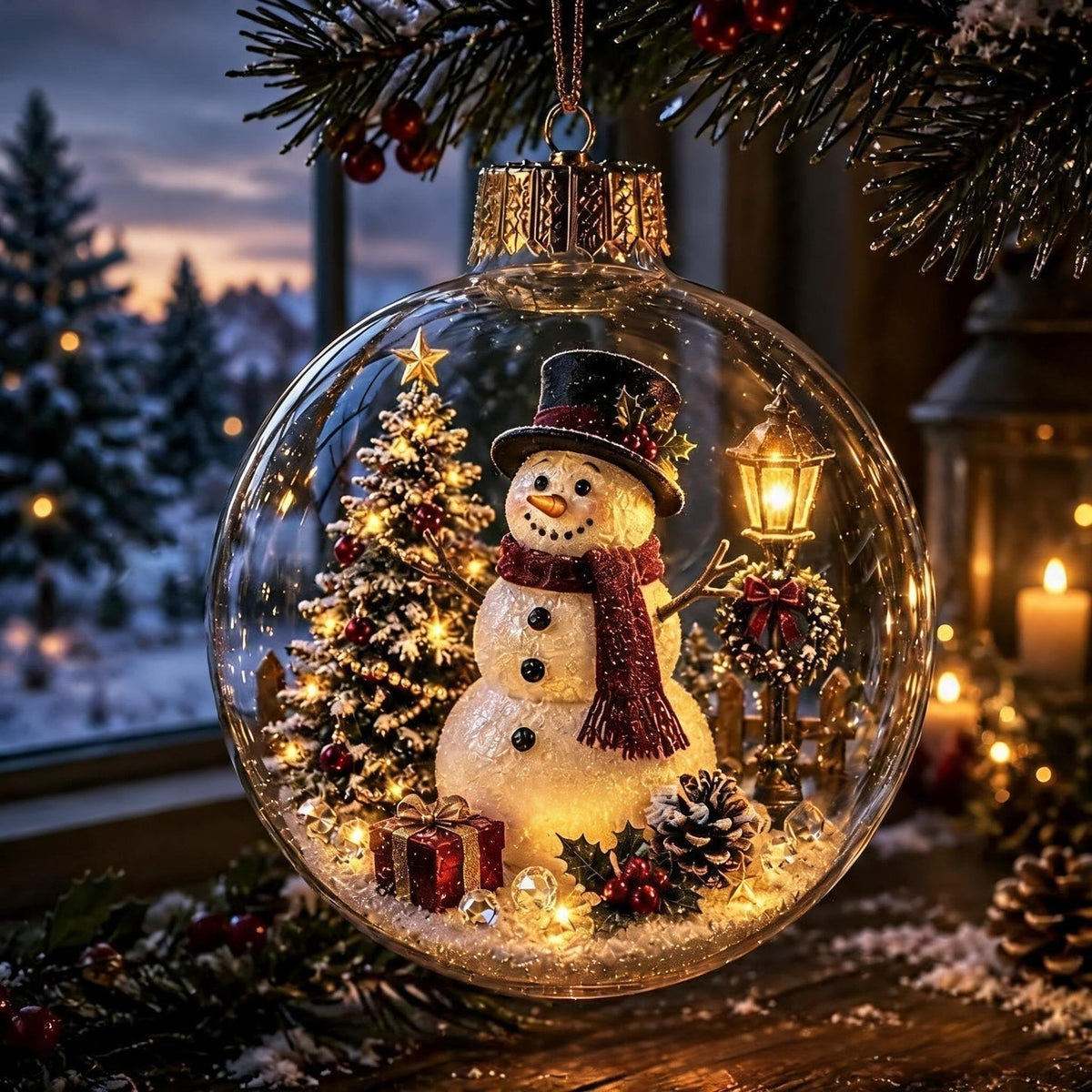 FairyGlow – Diorama miniature avec éclairage chaleureux pour une ambiance féérique