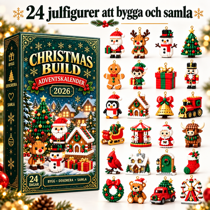 XmasBlocks – Calendrier de l'Avent 24 Figurines à Construire