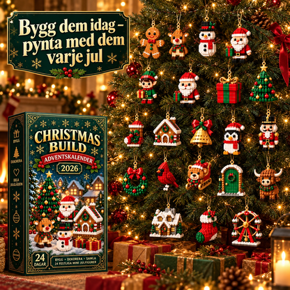 XmasBlocks – Calendrier de l'Avent 24 Figurines à Construire
