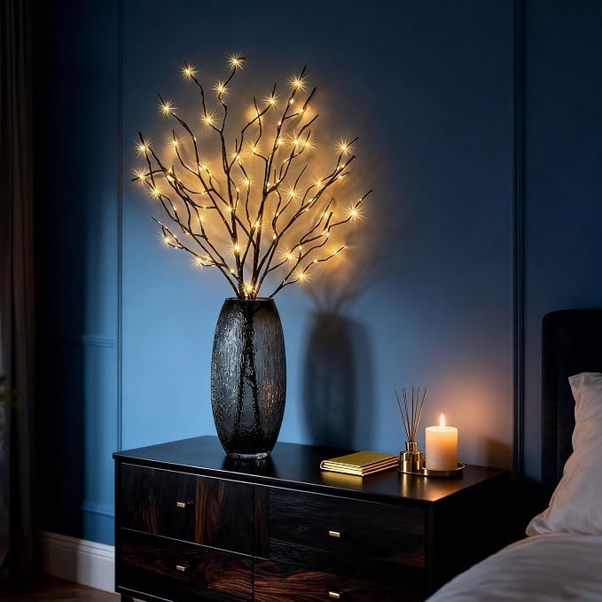 LumiBranch – Branches Lumineuses LED Sans Fil avec Minuteur