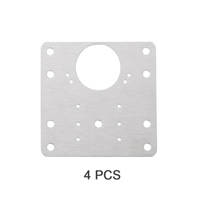 HingeFix – Plaques de Réparation Charnière Placard en Inox